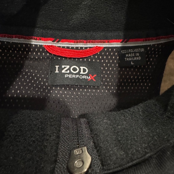 Izod Men's Cream Jacket - Picture 4 of 4